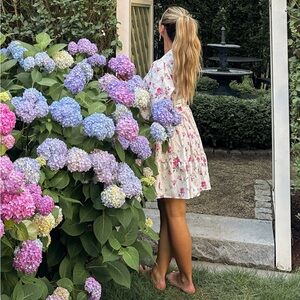 Floral long sleeve dress